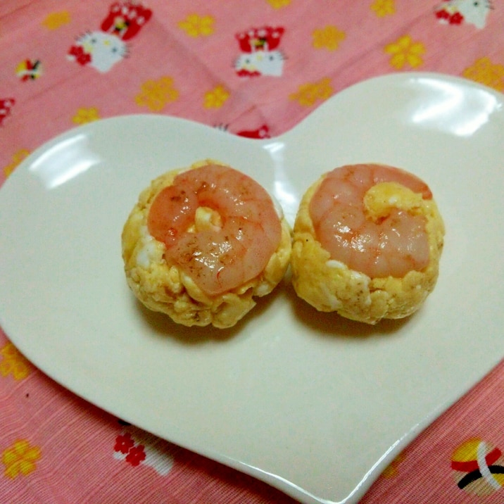 お弁当に 海老卵ボール レシピ 作り方 By あいぼそ 楽天レシピ